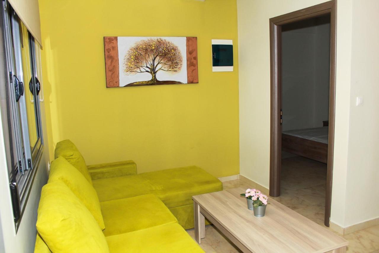 Elia Beach Modern Suites Flogita Exteriör bild